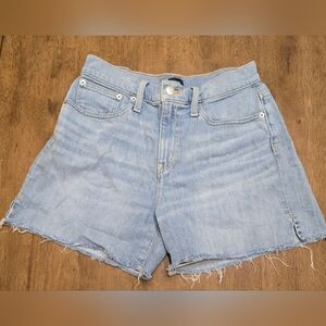 J Crew Light Wash Jean Shorts Size 26